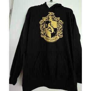 Hufflepuff House from Harry Potter.  BLACK Hoodie
